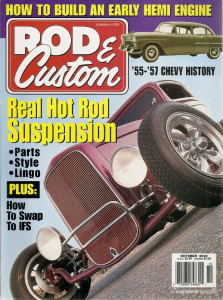 ROD & CUSTOM 2000 OCT - TRI-5 CHEVY Spcl, 354 HEMI BUILD, CUSTOM AIR CLEANER